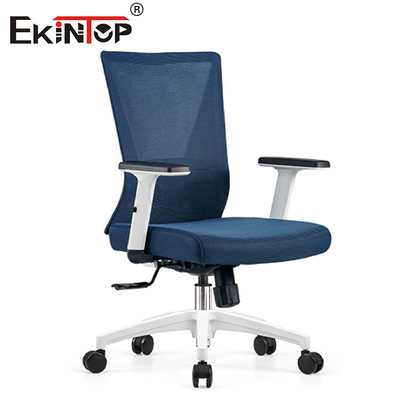 Braços ajustáveis ergonômicos azuis de Mesh Office Desk Chair With