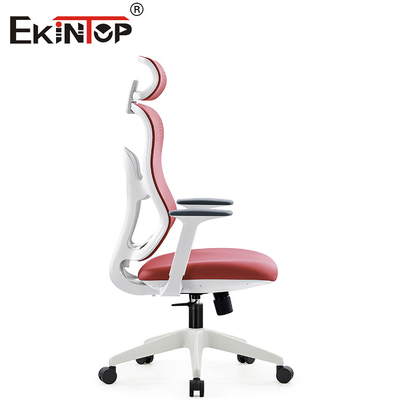 Mesh Computer Chair With Backrest ergonômico vermelho para a mobília de escritório domiciliário