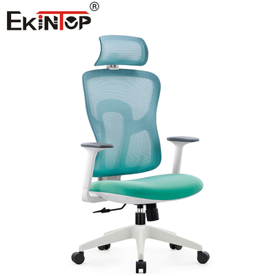 Giro ergonômico traseiro alto de Mesh Chair Green Adjustable Height do escritório