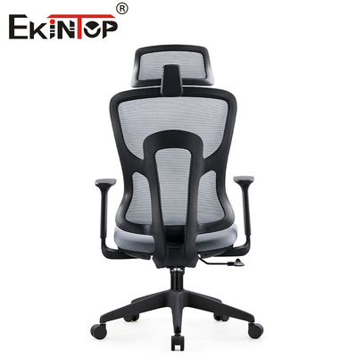 Gray Ergonomic Office Mesh Chair com o espaldar para o conforto e o apoio
