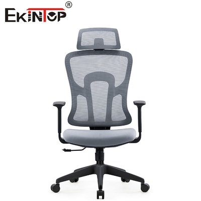 Gray Ergonomic Office Mesh Chair com o espaldar para o conforto e o apoio