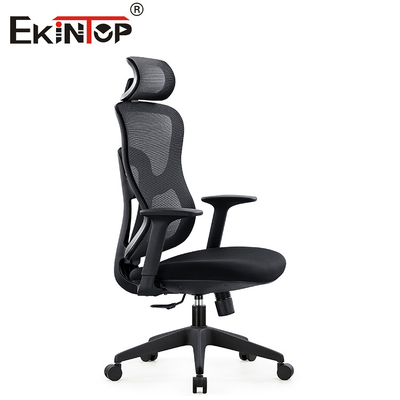 Escritório ajustável Mesh Chair Lumbar Support da altura preta