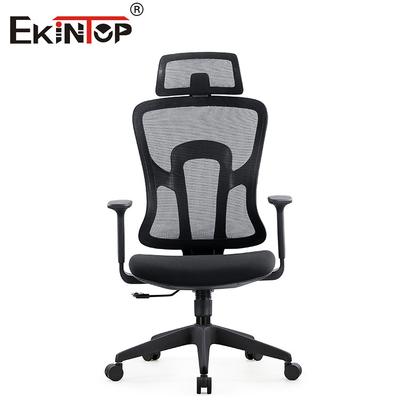 Escritório ajustável Mesh Chair Lumbar Support da altura preta