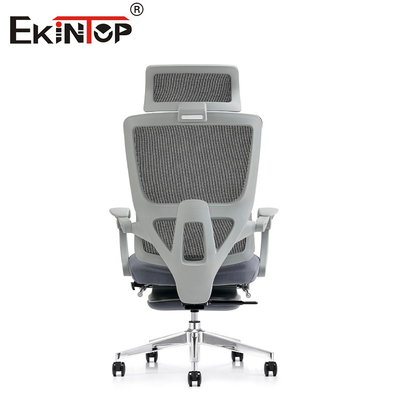 Dor nas costas padrão de Gray Office Mesh Chair For com assento da cabeceira dos rodízios