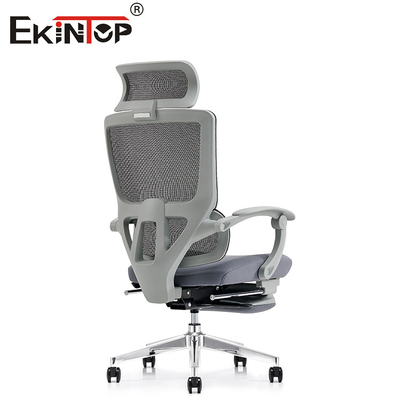 Dor nas costas padrão de Gray Office Mesh Chair For com assento da cabeceira dos rodízios
