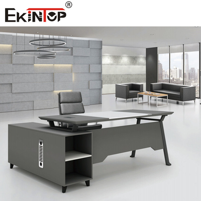 Estilo de vidro moderado de múltiplos propósitos de Morden da mesa de escritório para Officeworks