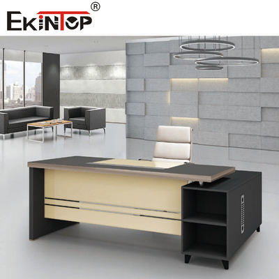 Estilo de vidro moderado de múltiplos propósitos de Morden da mesa de escritório para Officeworks