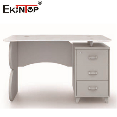 Rectangular Branco Pequena Mesa de Vidro Para Mobiliário de Escritório Resistente a Riscos