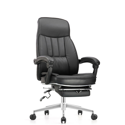 Assento de escritório negro profissional Comforto apoio para o seu dia de trabalho