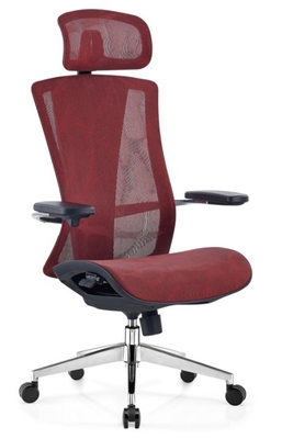 Cadeira de escritório ergonômica de malha executiva Conforto profissional com design de refrigeração