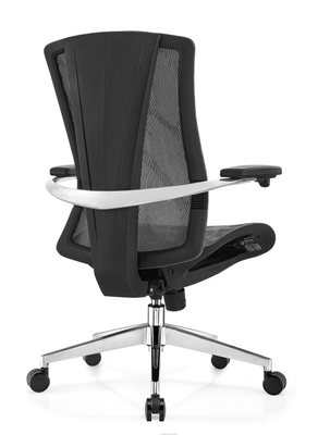 Elegante cadeira de escritório de malha respirabilidade e estilo para o espaço de trabalho moderno