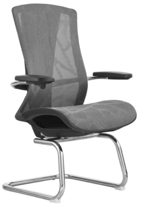 Cadeira de escritório de malha contemporânea Funcional e elegante assentos de reunião