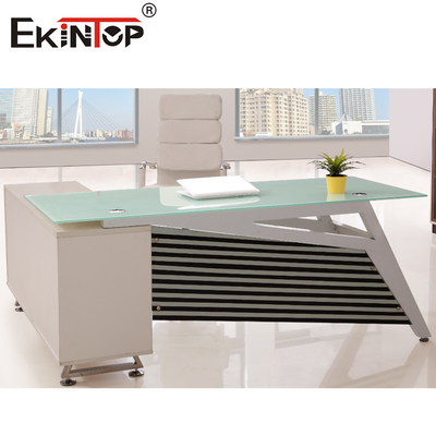 Escritório de vidro contemporâneo de OEM Redefine o seu espaço de trabalho com elegância moderna
