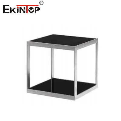 Sala de estar Negro Café Mesa de chá Fibra de vidro Betão Reforçado Custom Simply Style