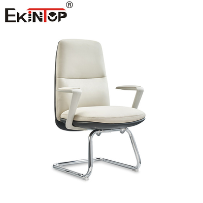 Cadeira de escritório de couro premium, conforto superior e estilo clássico