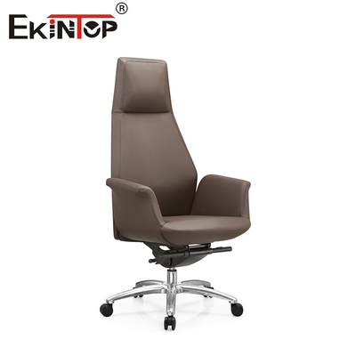 Relaxe em Luxury Premium Leather Lounge Chair para retiro em casa