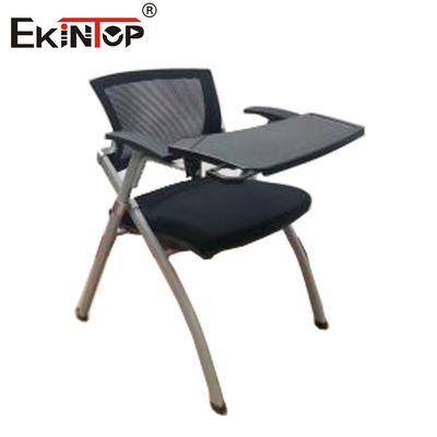 Moderna cadeira de treinamento preto e almofada de espuma de mesa Design dobrável