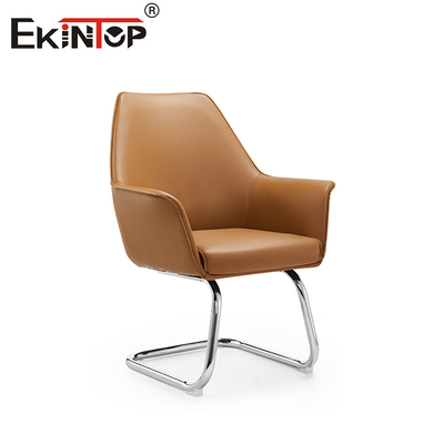 Cadeira de couro ergonômico com suporte lombar PU acolchado