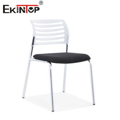 Cadeira de Treinamento de Sala de Aula Personalizável Com Encosto de Plastico e Pernas de Metal