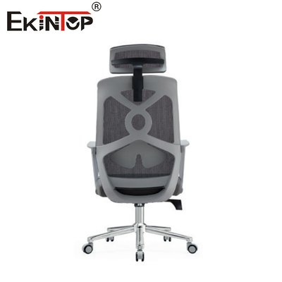 Cadeira de escritório de malha ergonômica com apoio de cabeça para trabalho
