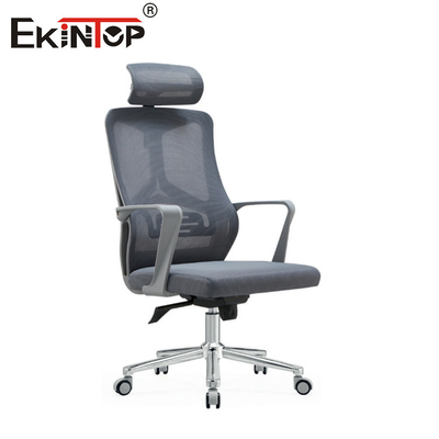 Cadeira de escritório de gerente ergonômico personalizada de malha giratória