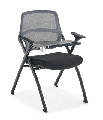 Cadeira de sala de treinamento de cor personalizável com cadeira de conferência de rodas