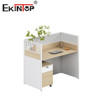 Design moderno Walnut Office Estação de trabalho Mesa de pessoal para espaço de escritório