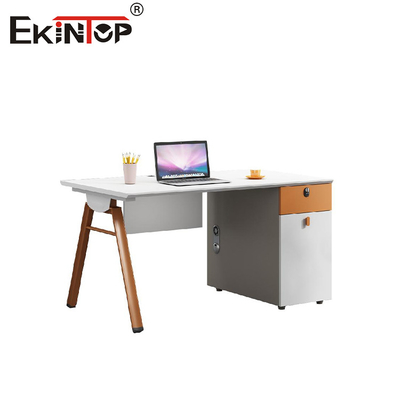 Escritório de Design de Estilo Moderno com Armário de Armazenamento Estação de Trabalho Personalizável