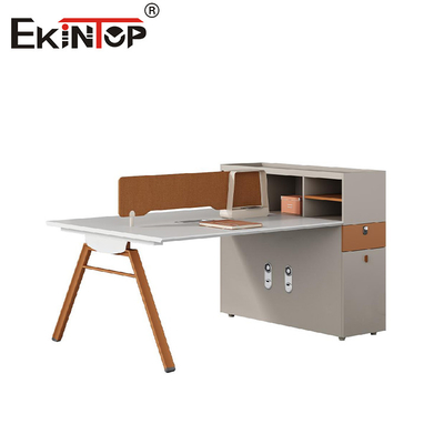 Moderno Design de Estilo Estação de Trabalho de Empregado Com Armários de Armazenamento Preço da Fábrica