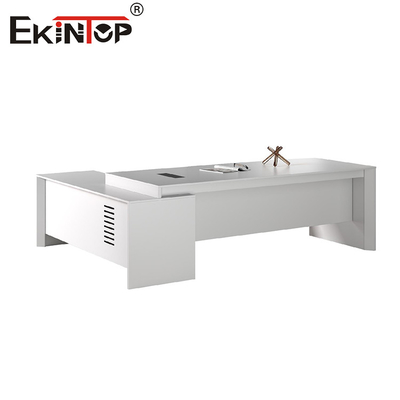Estilo de Design Moderno Escritório Executivo Branco Mesa de Escritório