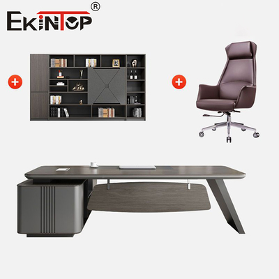Escritório Executivo Escritório sob medida Escritório de estilo moderno Mesa de escritório