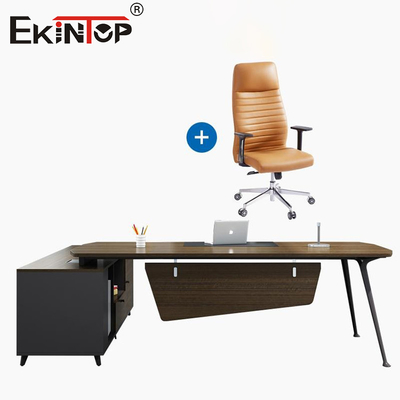 Mesa de computador de alta qualidade Mesa de escritório com armário de armazenamento