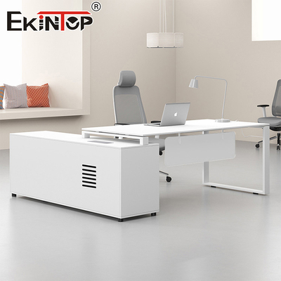 Mesa de escritório em estilo minimalista branco Todos escritório moderno para escritório em casa