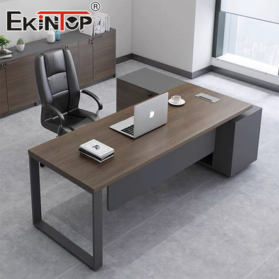 Mobiliário de escritório Fábrica estilo clássico Mesa de escritório Chefe mesa Todos escritório moderno