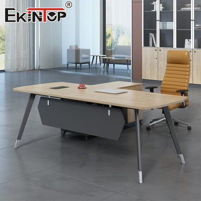 Cadeira de escritório de alta qualidade Custom estilo comercial mesa executiva com gavetas