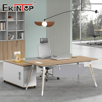 Custom Made Antique Walnut Modern Style Design Walnut Escritório