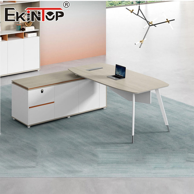 Gestor de estilo minimalista Mesa de escritório Mobiliário de mesa modular