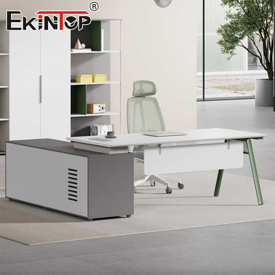 Mobiliário de escritório em forma de L Mobiliário de escritório modular