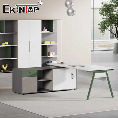 Fabricante direto Mesa de escritório personalizada Mobiliário de escritório modular de design moderno