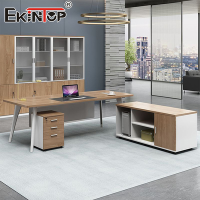 Conjunto de escritório de design moderno Mesa de trabalho Mobiliário de escritório modular