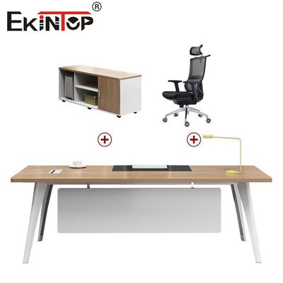 Gerente moderno Escritório Escritório de computador Escritório executivo Mesa de escritório móvel de escritório modular
