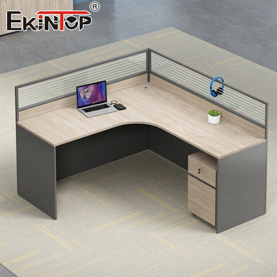Mesa de escritório de computador de madeira Mesa de trabalho de estilo moderno Mesa de escritório pequena