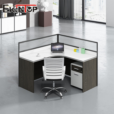 Estilo minimalista Estação de trabalho única Escritório Design de mesa pequena