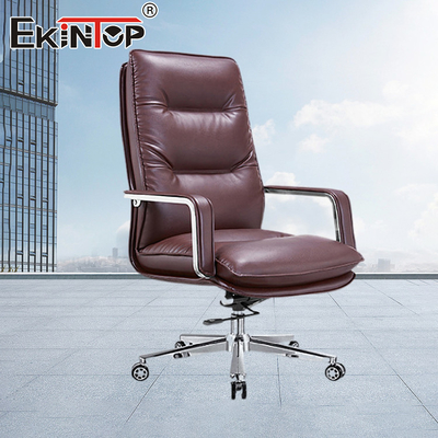 Eco-friendly CEO confortável Boss Comfort cadeira de escritório de couro cadeiras de escritório de qualidade