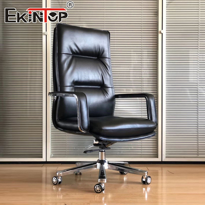 Cadeira de escritório em couro estilo clássico conforto cadeira de escritório ergonômica cadeira de negócios cadeiras de escritório de qualidade