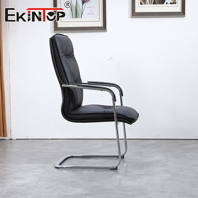Cadeira de escritório de couro preto de executivo ergonômico moderno Cadeiras de escritório de qualidade
