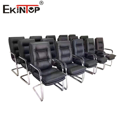 Cadeira de escritório de couro preto de executivo ergonômico moderno Cadeiras de escritório de qualidade