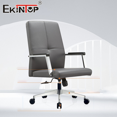 Mid Back Couro Gerente de reuniões Executivo Ergonomic cadeira de escritório Qualidade cadeiras de escritório