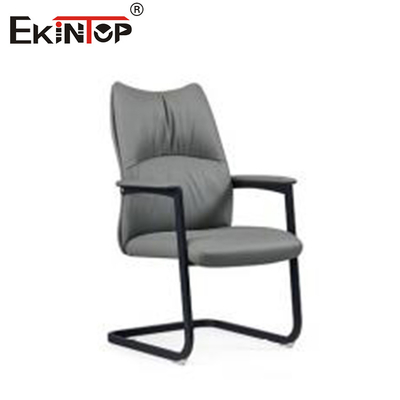 Amostra grátis Cadeiras ergonómicas Cadeira de couro PU de alta qualidade Cadeiras de escritório de estilo clássico