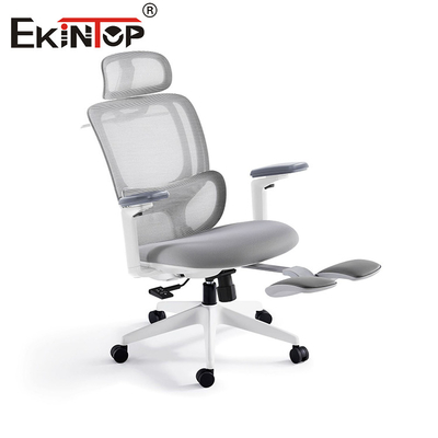 Mobiliário moderno Confortável Encosto de braço ajustável Suporte lombar Full Mesh Cadeira de escritório